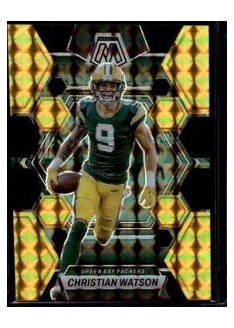 2023 Panini Mosaic Base Set Christian Watson #86 card