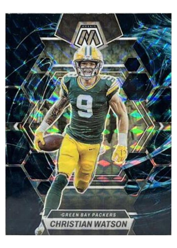2023 Panini Mosaic Base Set Christian Watson #86 card