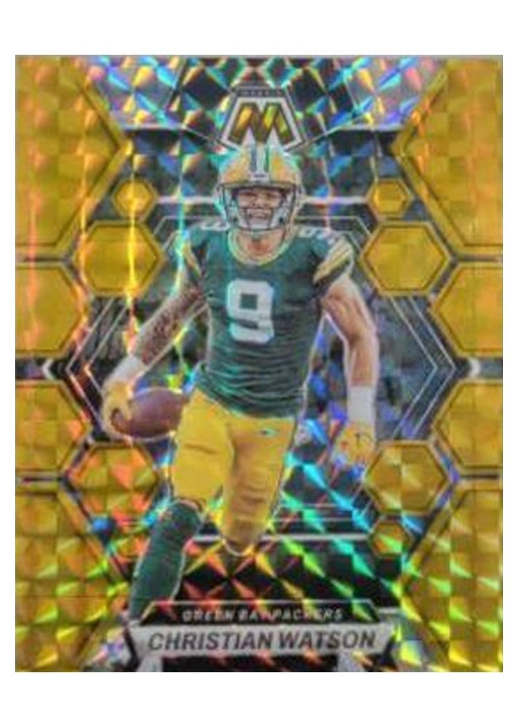 2023 Panini Mosaic Base Set Christian Watson #86 card