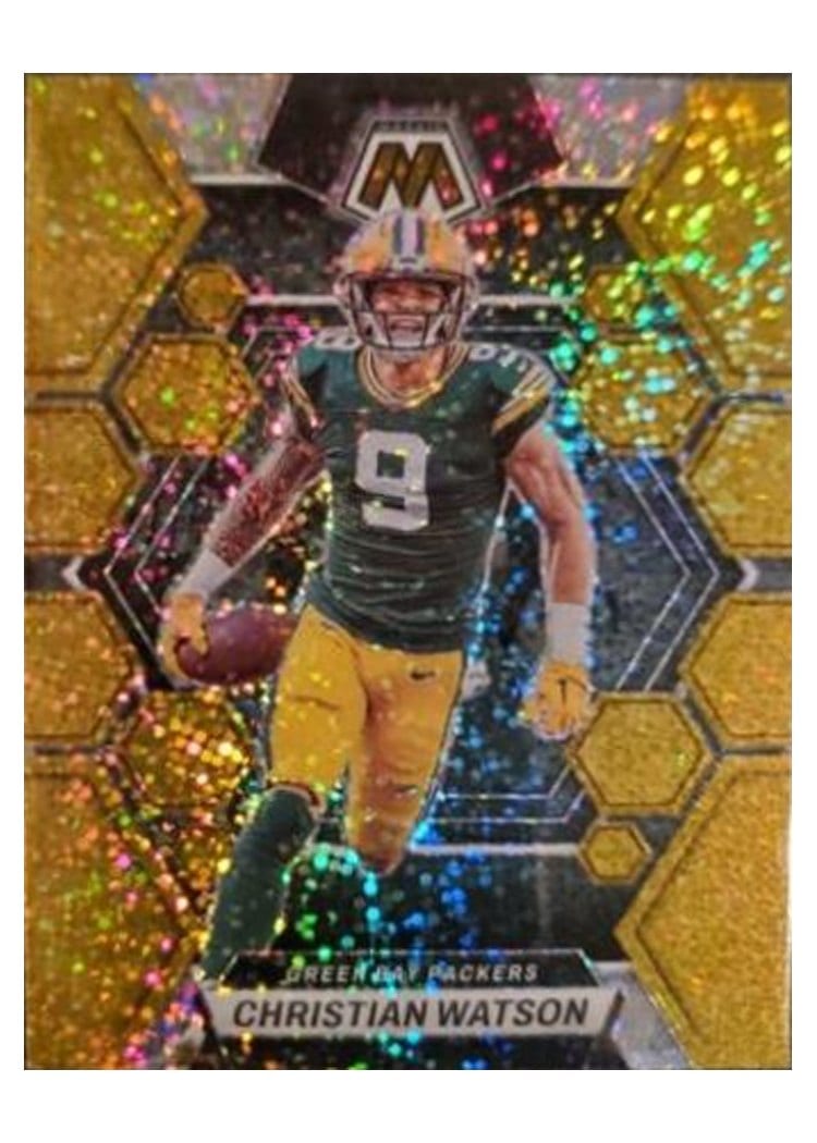 2023 Panini Mosaic Base Set Christian Watson #86 card