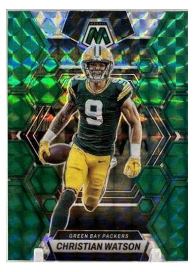 2023 Panini Mosaic Base Set Christian Watson #86 card