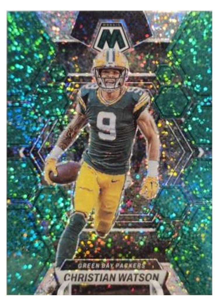 2023 Panini Mosaic Base Set Christian Watson #86 card
