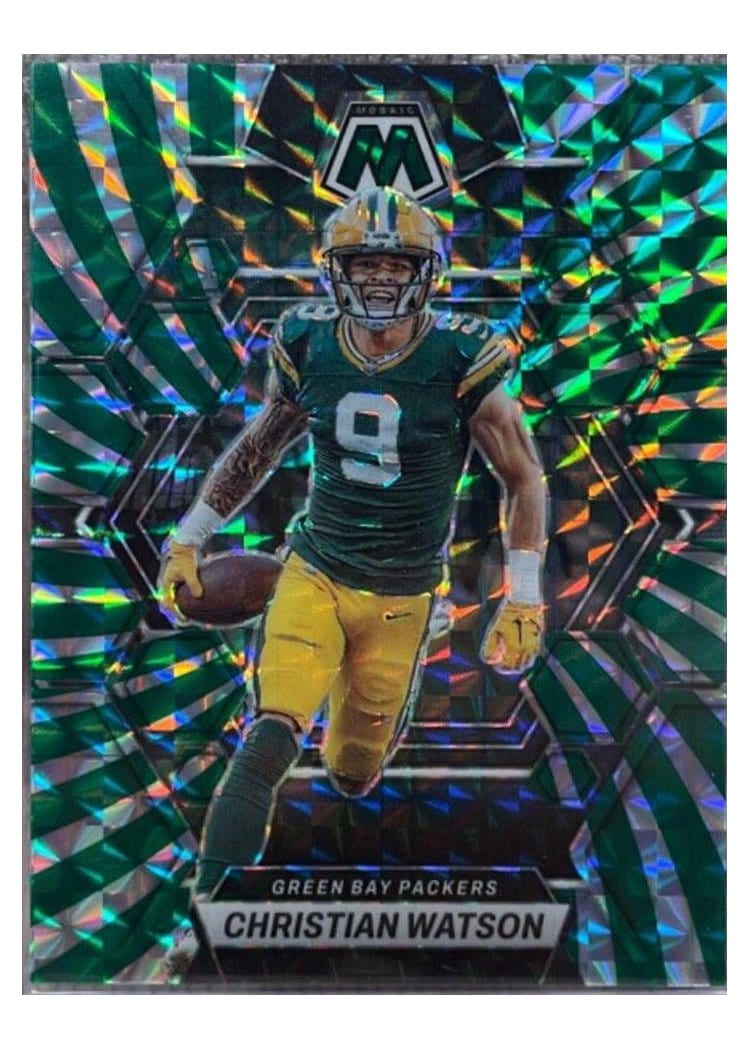 2023 Panini Mosaic Base Set Christian Watson #86 card