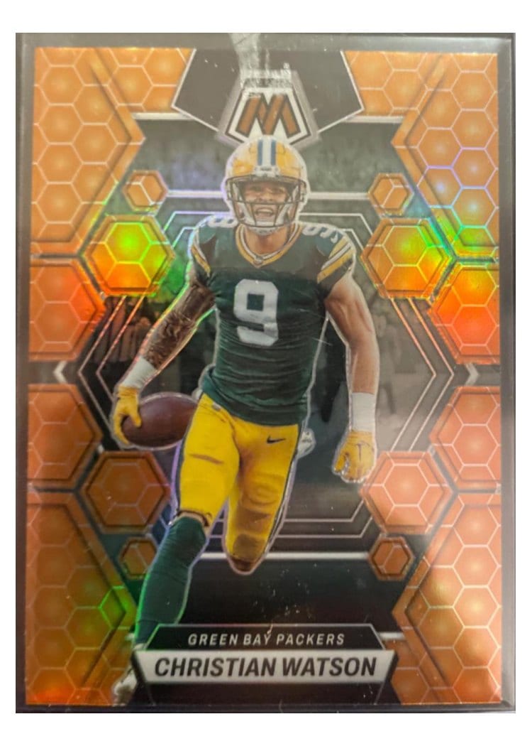 2023 Panini Mosaic Base Set Christian Watson #86 card