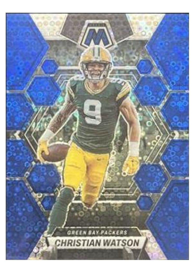 2023 Panini Mosaic Base Set Christian Watson #86 card