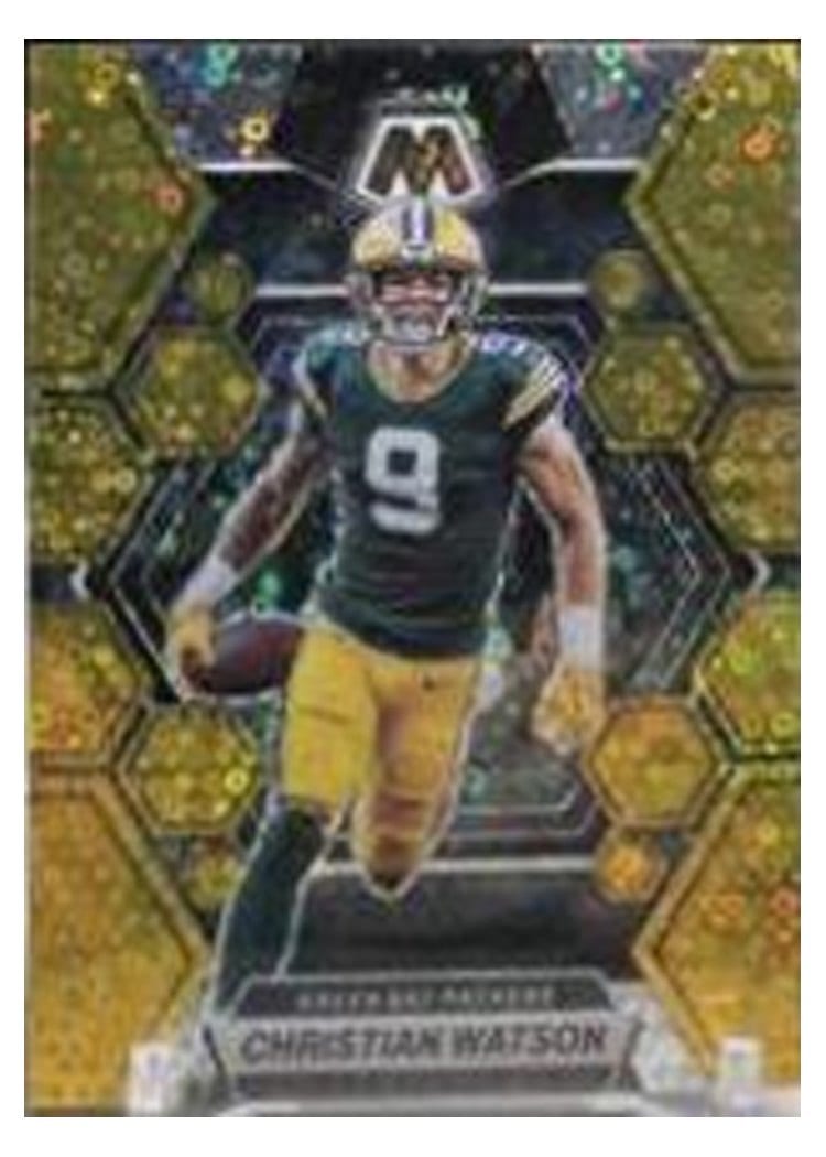 2023 Panini Mosaic Base Set Christian Watson #86 card
