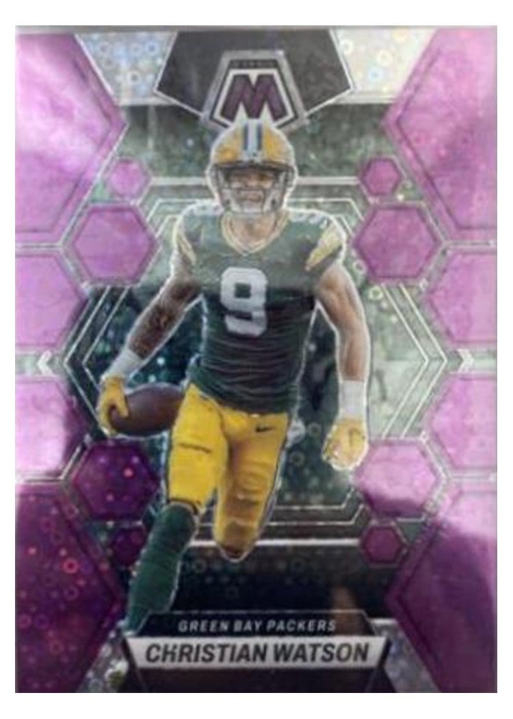 2023 Panini Mosaic Base Set Christian Watson #86 card