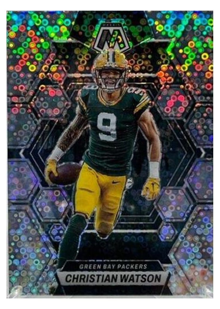 2023 Panini Mosaic Base Set Christian Watson #86 card