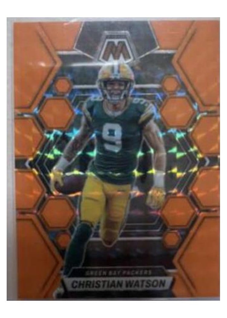 2023 Panini Mosaic Base Set Christian Watson #86 card