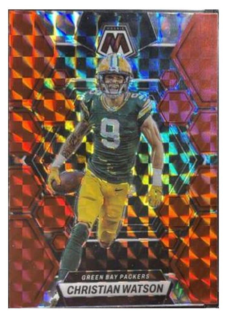2023 Panini Mosaic Base Set Christian Watson #86 card