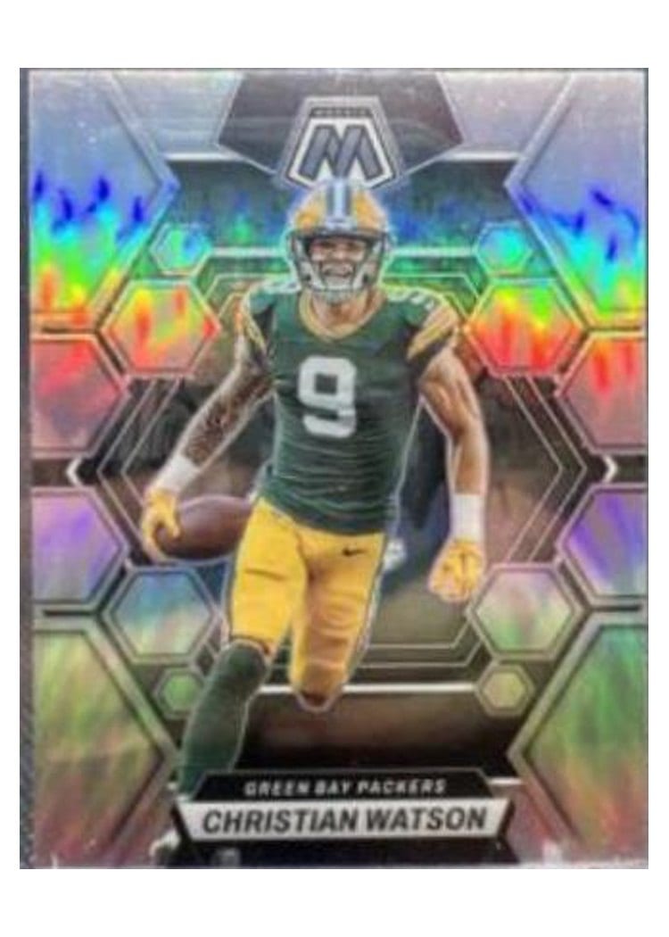 2023 Panini Mosaic Base Set Christian Watson #86 card