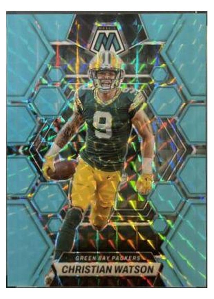 2023 Panini Mosaic Base Set Christian Watson #86 card