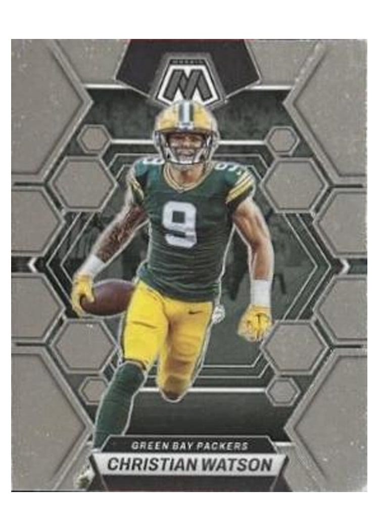 2023 Panini Mosaic Base Set Christian Watson #86 card
