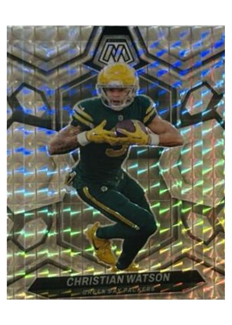 2024 Panini Mosaic Base Set Christian Watson #80 card