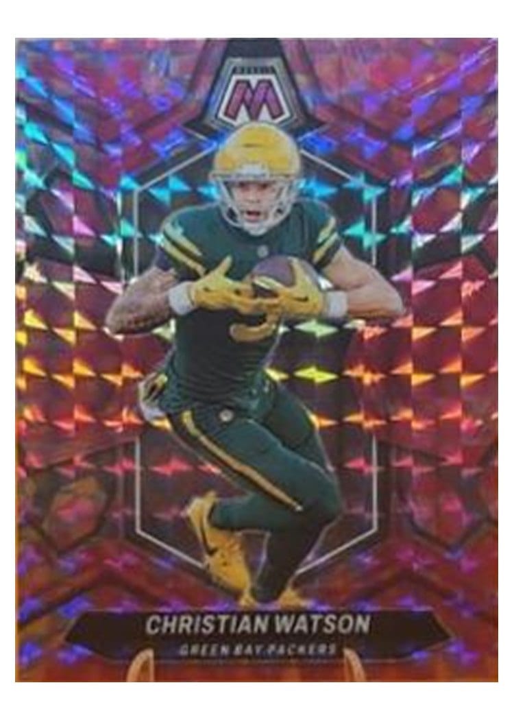 2024 Panini Mosaic Base Set Christian Watson #80 card