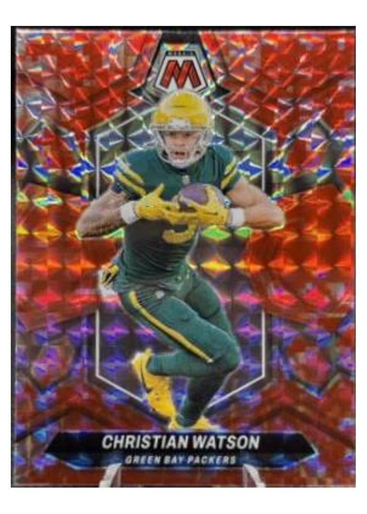 2024 Panini Mosaic Base Set Christian Watson #80 card