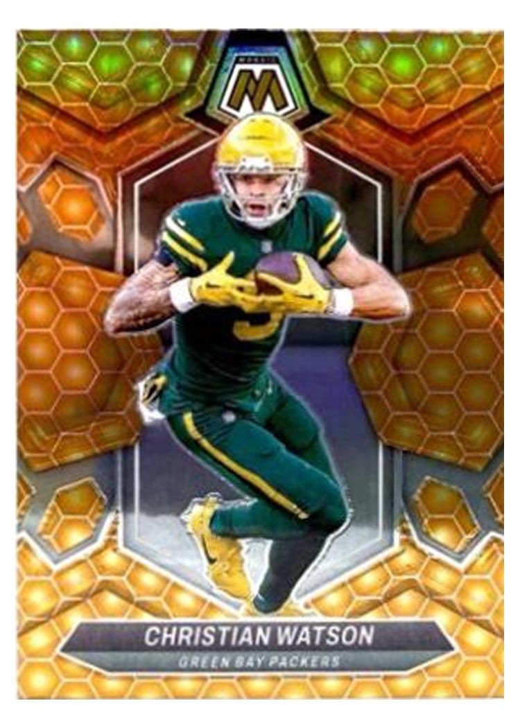 2024 Panini Mosaic Base Set Christian Watson #80 card