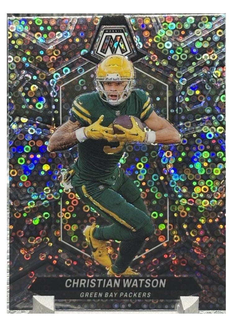 2024 Panini Mosaic Base Set Christian Watson #80 card