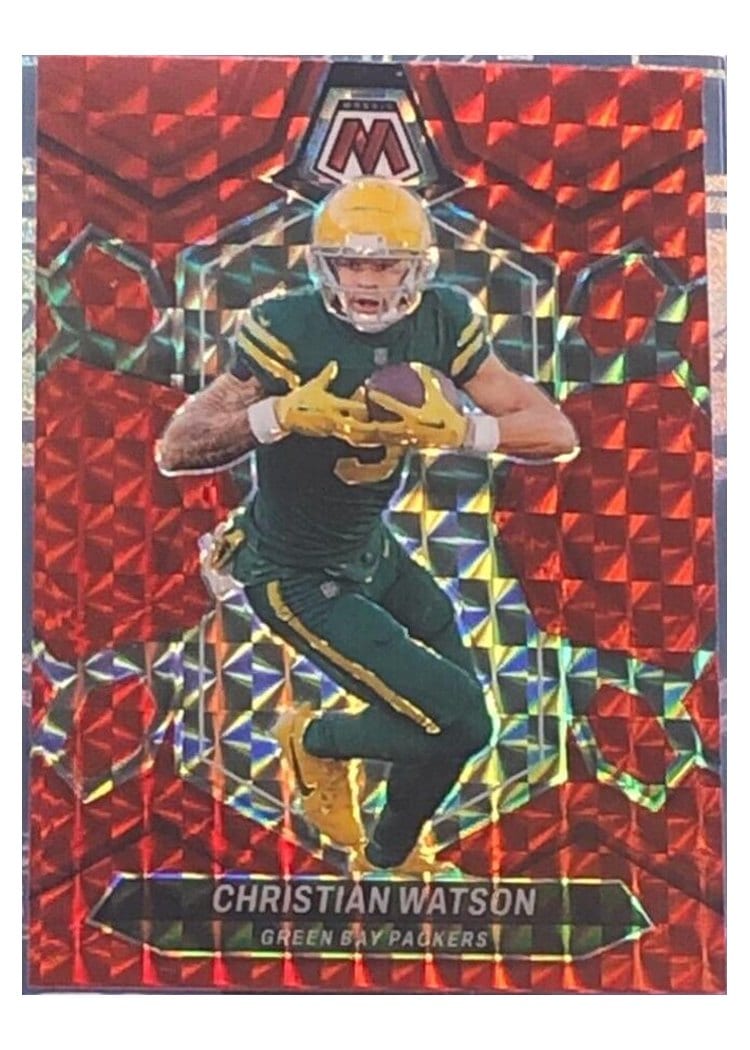 2024 Panini Mosaic Base Set Christian Watson #80 card