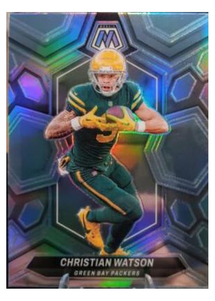 2024 Panini Mosaic Base Set Christian Watson #80 card