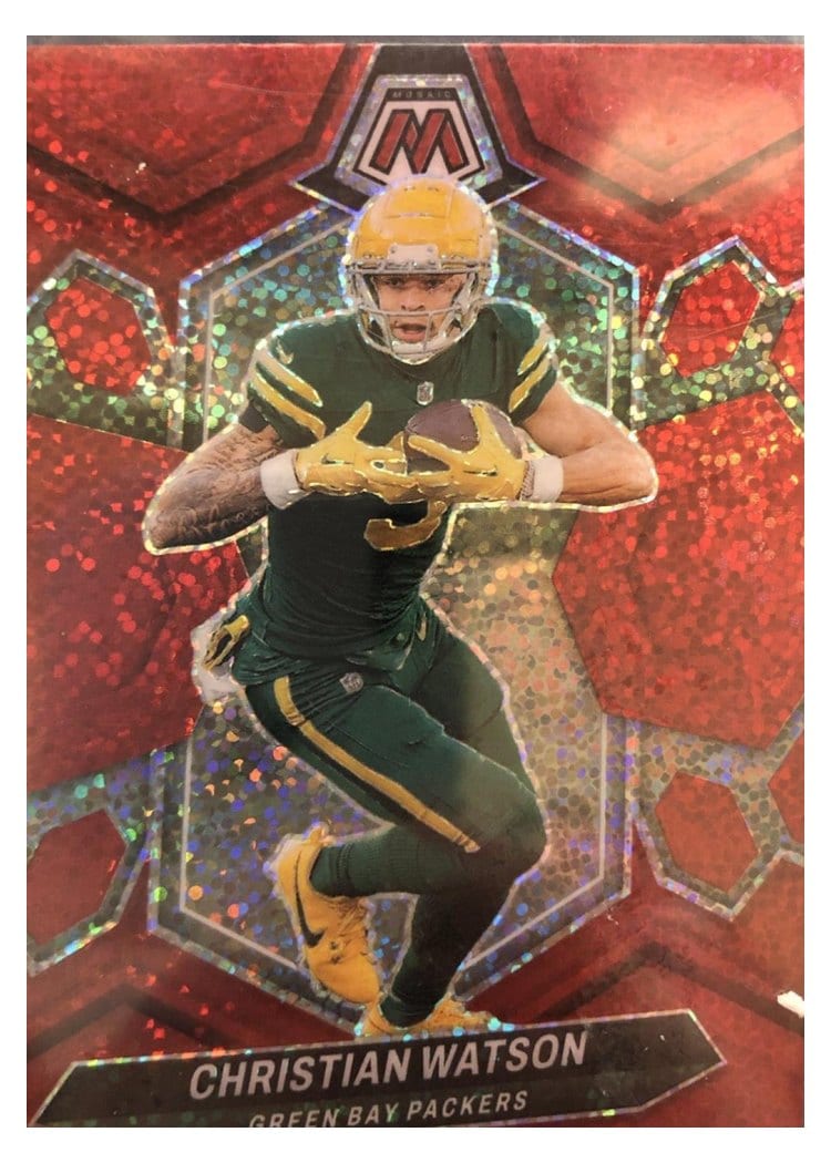 2024 Panini Mosaic Base Set Christian Watson #80 card