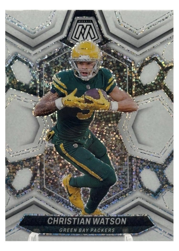 2024 Panini Mosaic Base Set Christian Watson #80 card