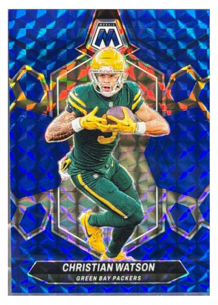 2024 Panini Mosaic Base Set Christian Watson #80 card