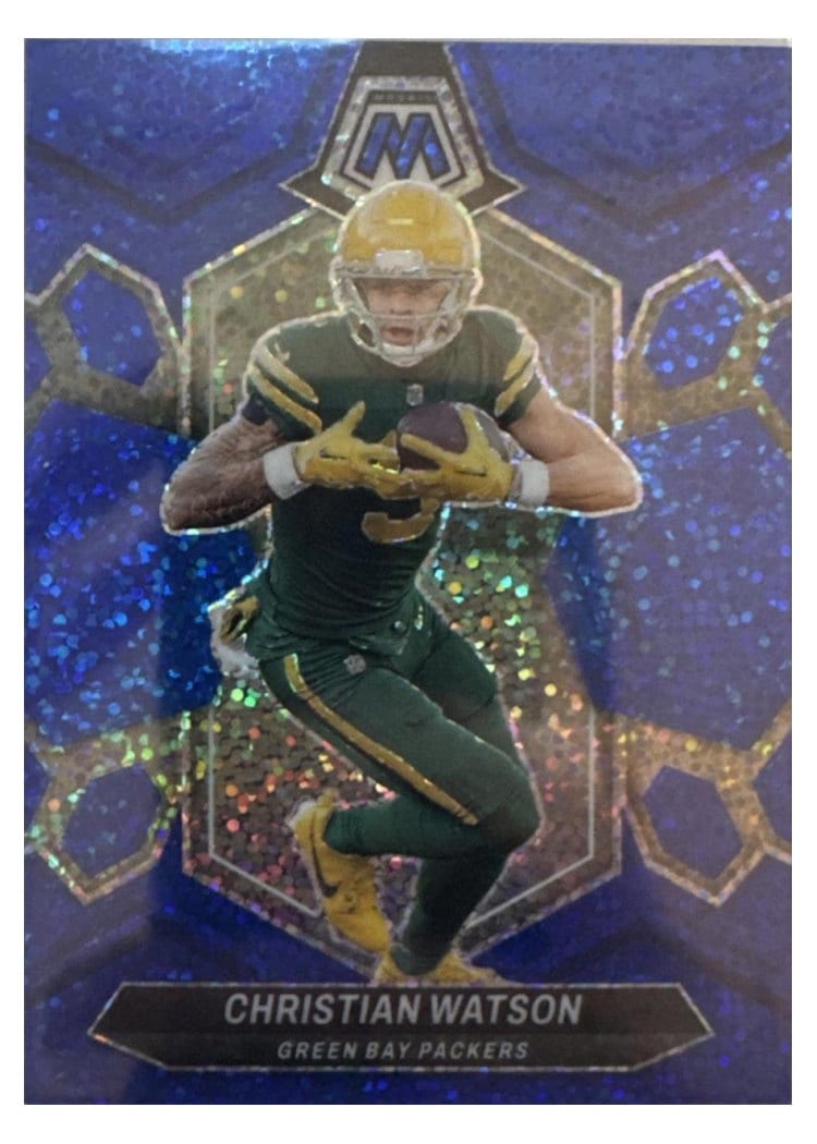 2024 Panini Mosaic Base Set Christian Watson #80 card