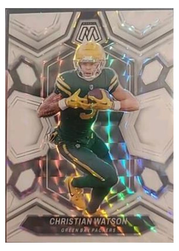 2024 Panini Mosaic Base Set Christian Watson #80 card