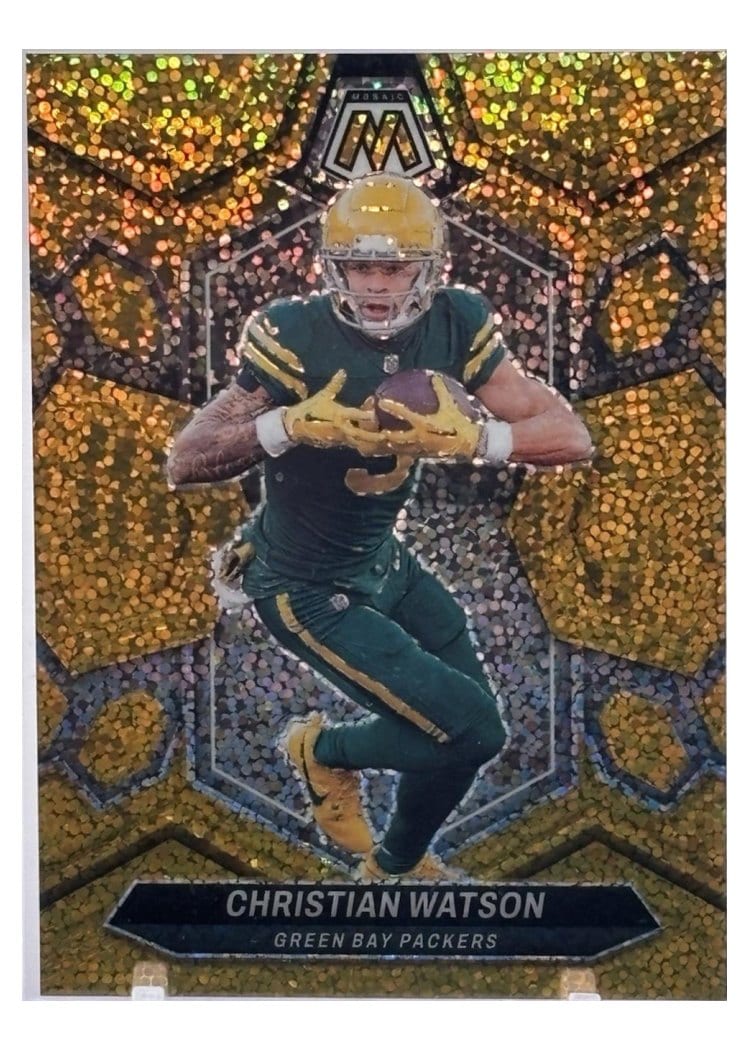 2024 Panini Mosaic Base Set Christian Watson #80 card