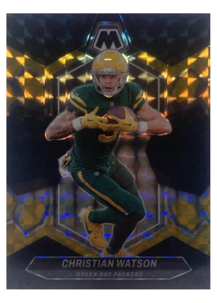 2024 Panini Mosaic Base Set Christian Watson #80 card