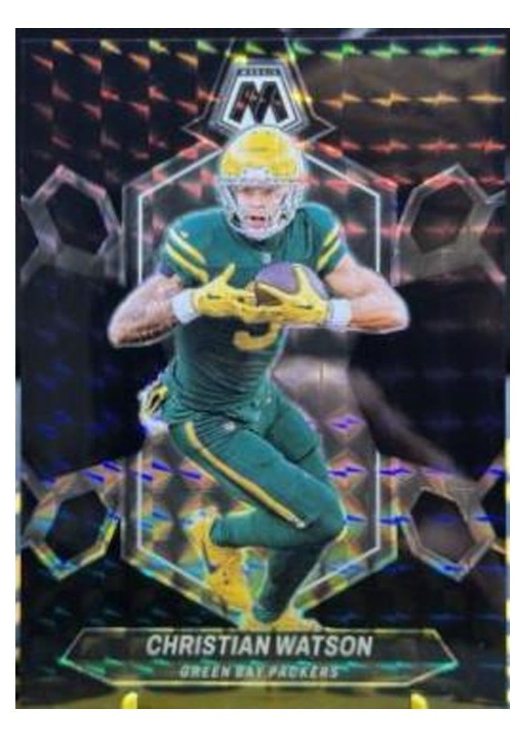 2024 Panini Mosaic Base Set Christian Watson #80 card