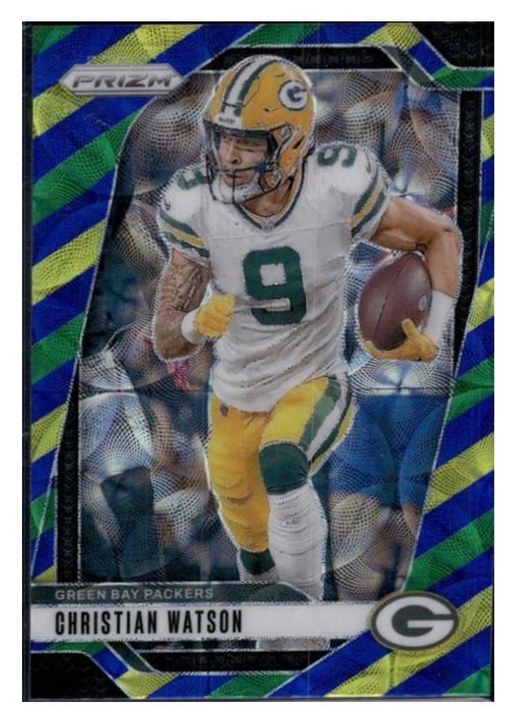 2024 Panini Prizm Base Set Christian Watson #103 card