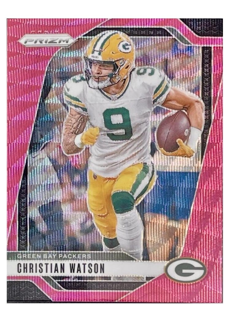 2024 Panini Prizm Base Set Christian Watson #103 card