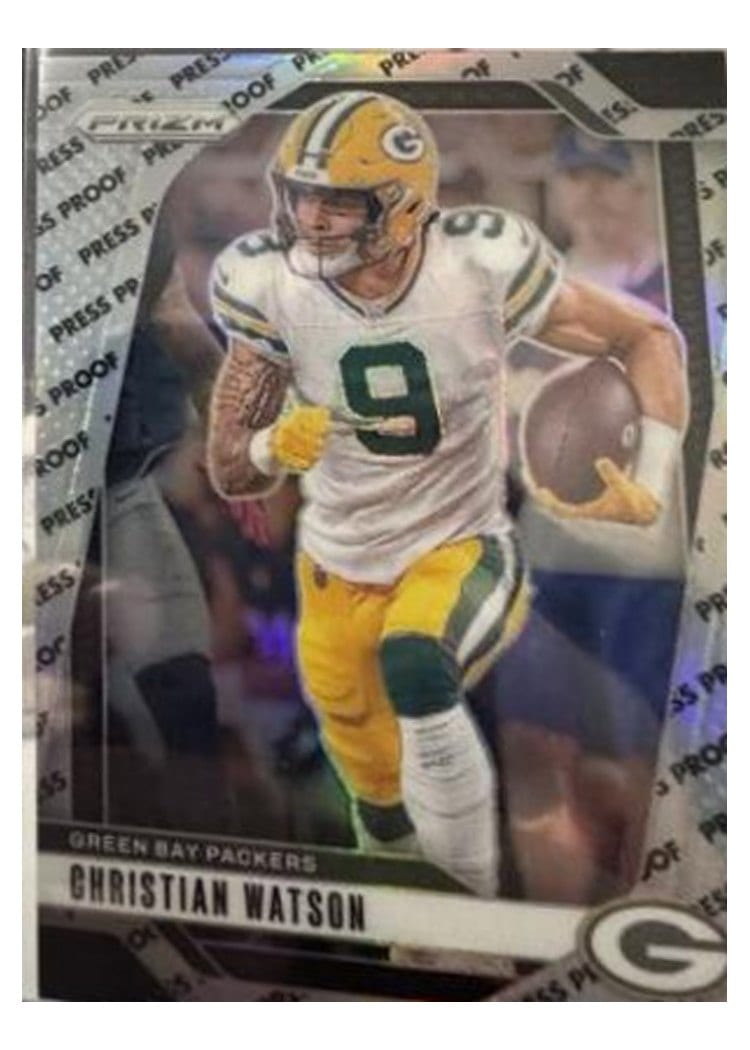2024 Panini Prizm Base Set Christian Watson #103 card