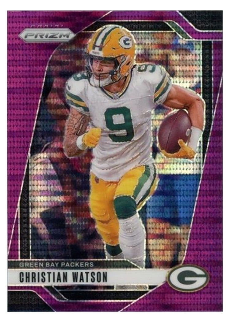 2024 Panini Prizm Base Set Christian Watson #103 card