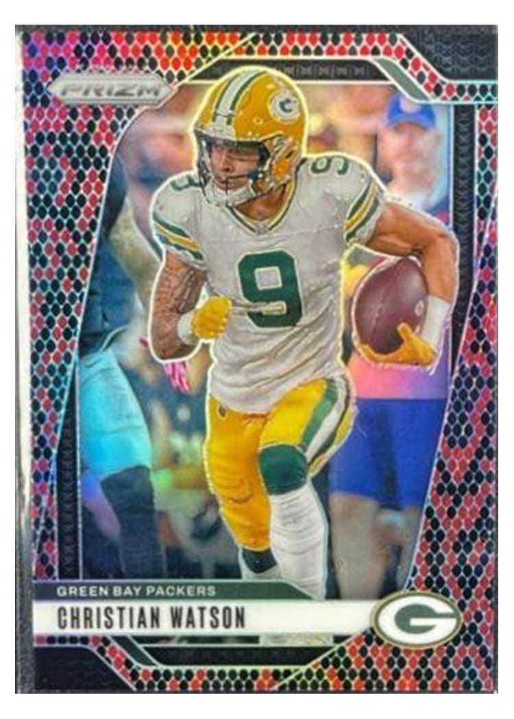 2024 Panini Prizm Base Set Christian Watson #103 card