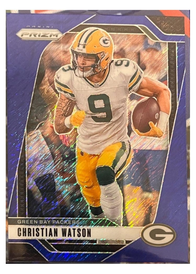 2024 Panini Prizm Base Set Christian Watson #103 card