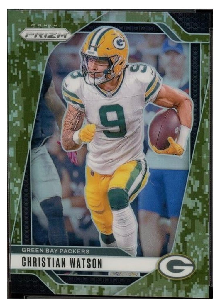 2024 Panini Prizm Base Set Christian Watson #103 card