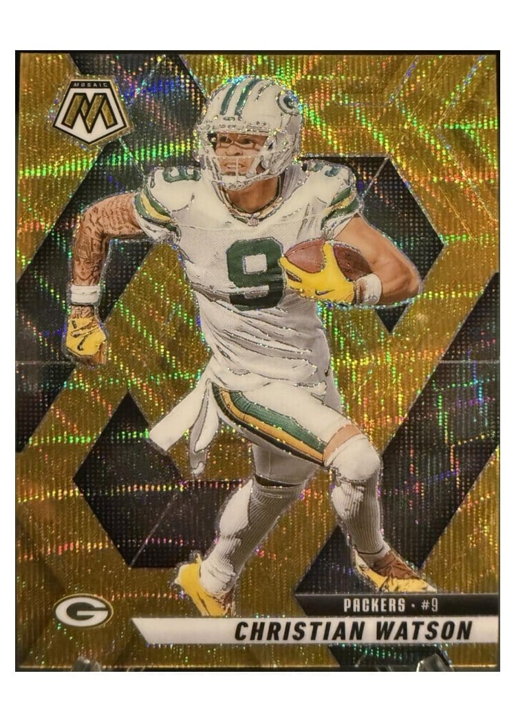 2025 Panini Mosaic Base Set Christian Watson #242 card