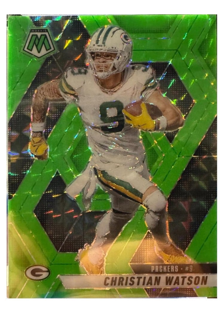 2025 Panini Mosaic Base Set Christian Watson #242 card