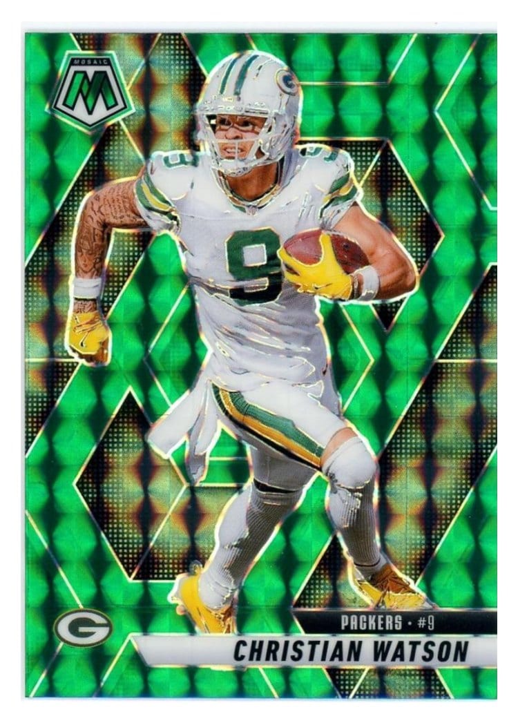 2025 Panini Mosaic Base Set Christian Watson #242 card