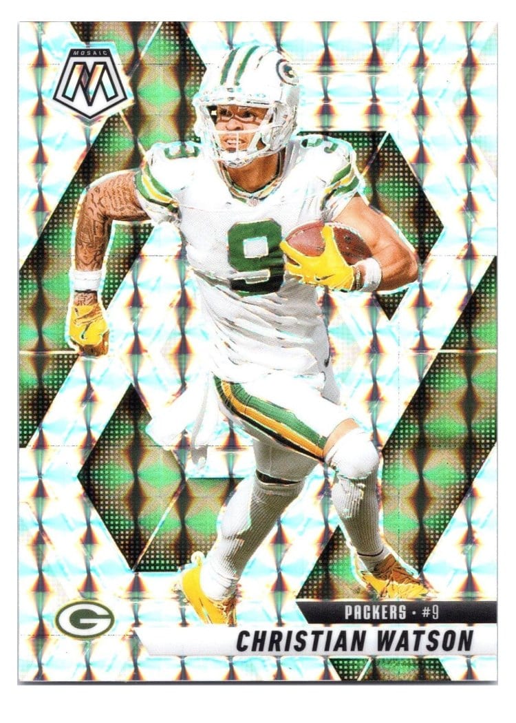 2025 Panini Mosaic Base Set Christian Watson #242 card