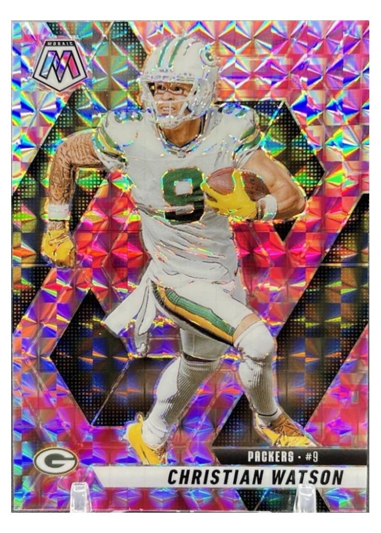 2025 Panini Mosaic Base Set Christian Watson #242 card