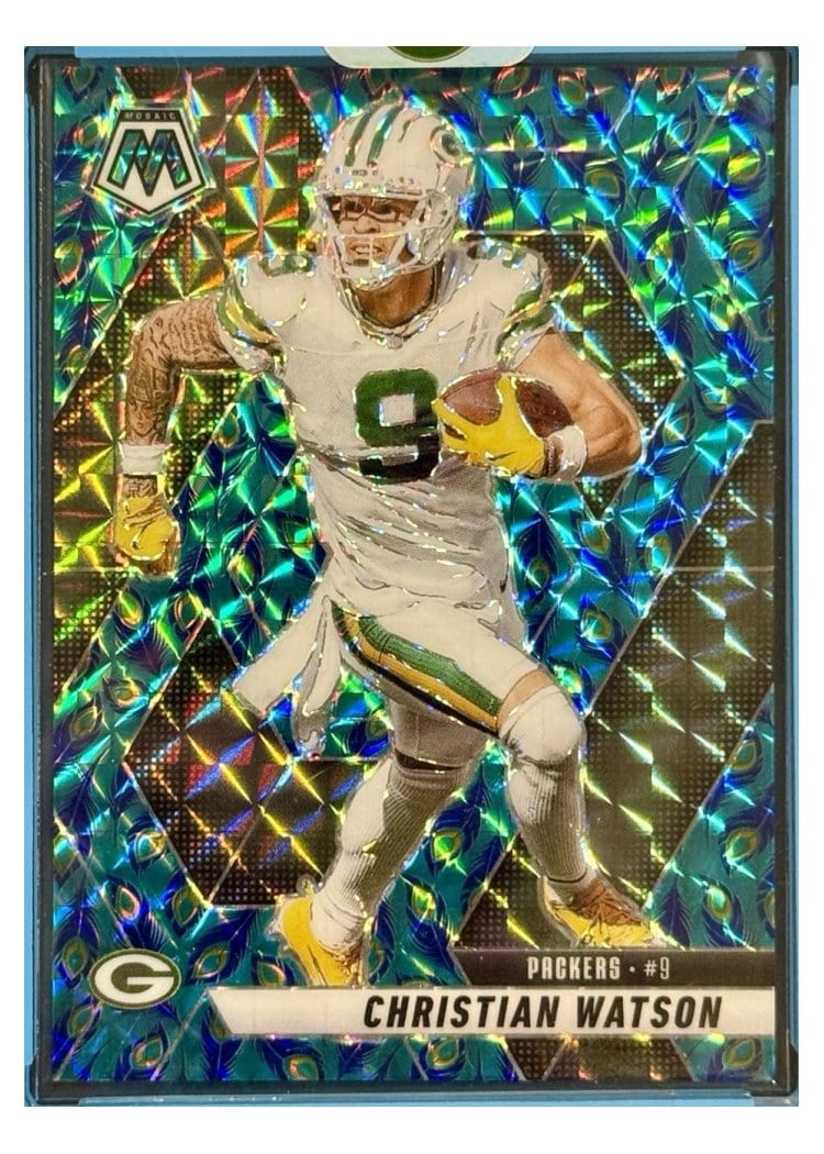 2025 Panini Mosaic Base Set Christian Watson #242 card