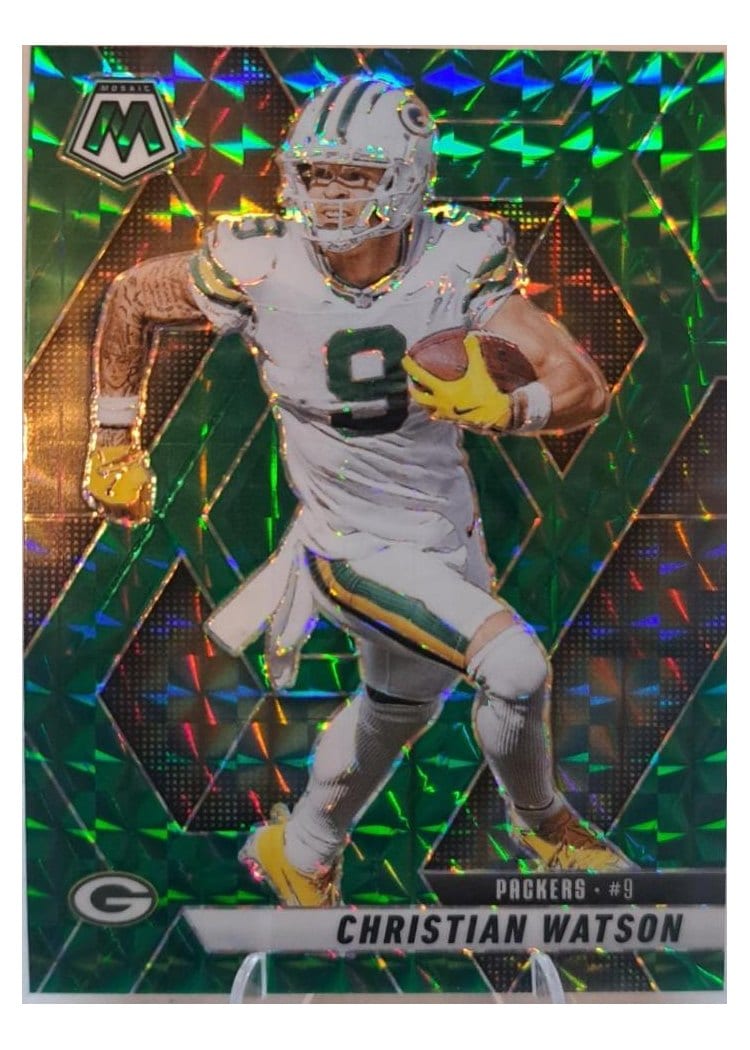 2025 Panini Mosaic Base Set Christian Watson #242 card