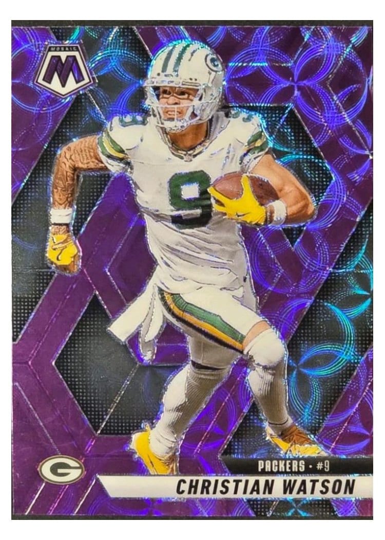 2025 Panini Mosaic Base Set Christian Watson #242 card
