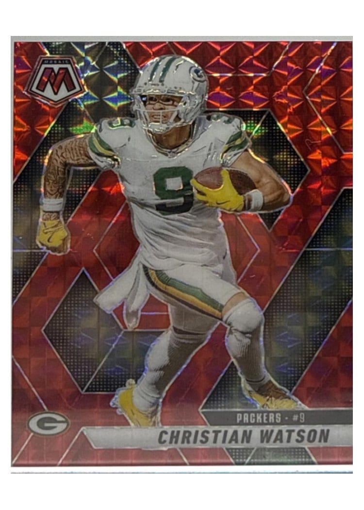 2025 Panini Mosaic Base Set Christian Watson #242 card
