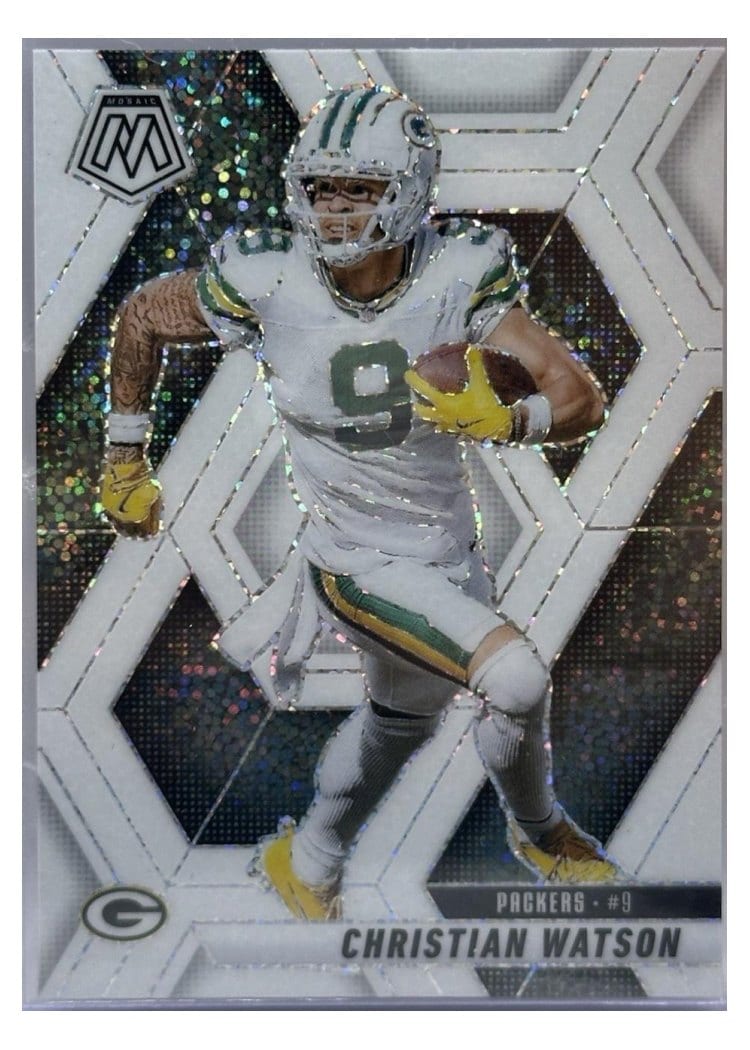 2025 Panini Mosaic Base Set Christian Watson #242 card