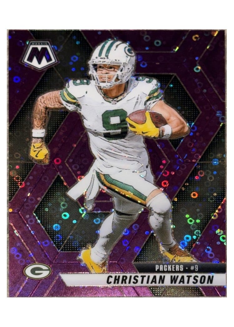 2025 Panini Mosaic Base Set Christian Watson #242 card